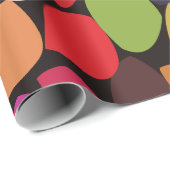 カラフル抽象芸術 ラッピングペーパー (ロールコーナー)