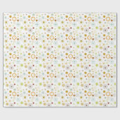 カラフル抽象芸術 ラッピングペーパー (フラット)