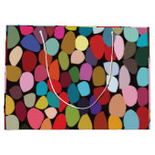 カラフル抽象芸術 ラージペーパーバッグ (裏面)