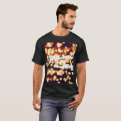 カラフル抽象芸術《写真》ぼけ味テクスチャ Tシャツ (正面フル)