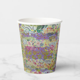 カラフル抽象芸術 紙コップ