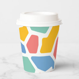 カラフル抽象芸術 紙コップ
