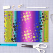 カラフル抽象芸術 薄葉紙 (クラフト)