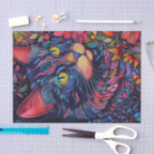 カラフル抽象芸術 薄葉紙 (クラフト)