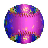 カラフル抽象芸術 野球ボール (正面)