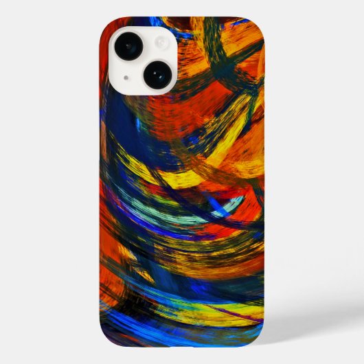 カラフル抽象芸術 Case-Mate iPhoneケース (裏面)