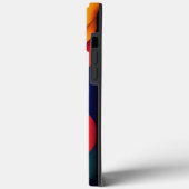 カラフル抽象芸術 Case-Mate iPhoneケース (裏面 / 左)