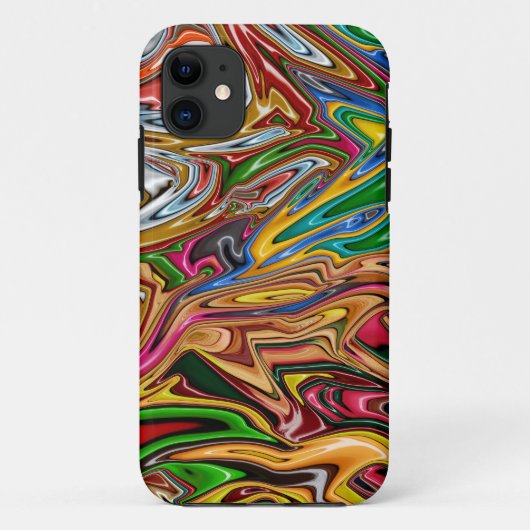 カラフル抽象芸術 Case-Mate iPhoneケース (裏面)