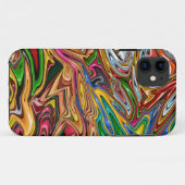 カラフル抽象芸術 Case-Mate iPhoneケース (裏面(横))