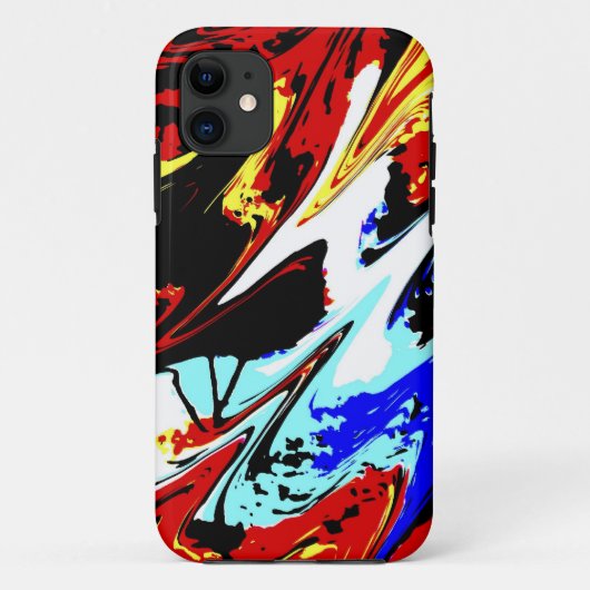 カラフル抽象芸術 Case-Mate iPhoneケース (裏面)