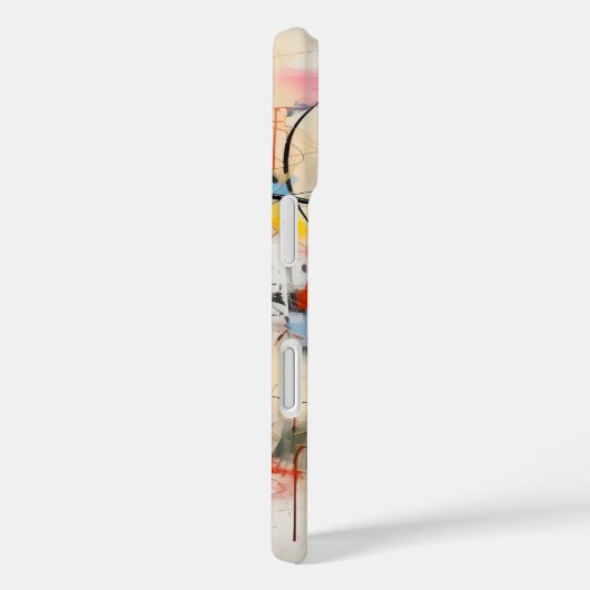 カラフル抽象芸術 Case-Mate iPhoneケース (裏面 / 右)
