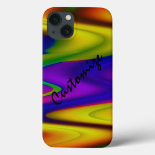 カラフル抽象芸術 iPhone 13ケース