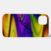 カラフル抽象芸術 Case-Mate iPhoneケース (裏面 (横))