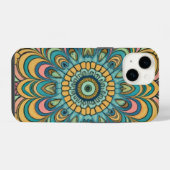 カラフル抽象芸術 iPhoneケース (裏面横)