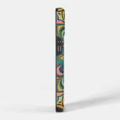 カラフル抽象芸術 iPhoneケース (右側面)