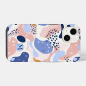 カラフル抽象芸術 iPhoneケース (裏面横)