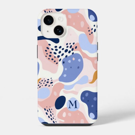 カラフル抽象芸術 iPhoneケース (裏面)