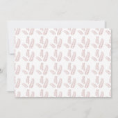 カラフル招待状テンプレート | ユニーク紙 招待状 (裏面)