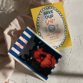 カラフル描図解入りの、写真付きの予測できな写真結婚の セーブザデート