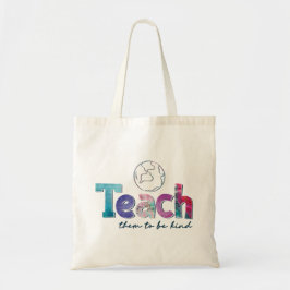 カラフル教え優しいトートバッグ トートバッグ