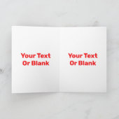 カラフル数々のハート シーズンカード (内部)