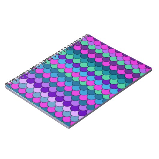 カラフル数々の人魚 ノートブック (左側)