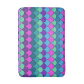 カラフル数々の人魚 バスマット (正面縦)