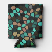 カラフル数々の模様 缶クーラー (正面)