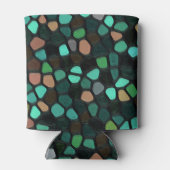 カラフル数々の模様 缶クーラー (裏面)