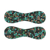 カラフル数々の模様 野球ボール (パネル)