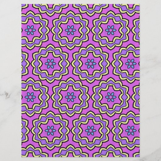 カラフル数々の色の繰り返しパターン (正面)