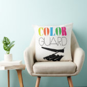 カラフル文字カラーガード クッション (椅子)