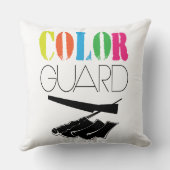 カラフル文字カラーガード クッション (裏面)