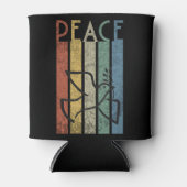 カラフル文字デザイン 缶クーラー (正面)