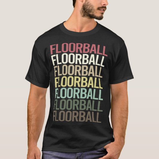 カラフル文字 Tシャツ (正面)