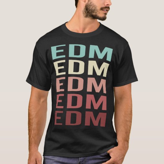 カラフル文字 Tシャツ (正面)