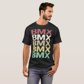 カラフル文字BMX Tシャツ (正面フル)