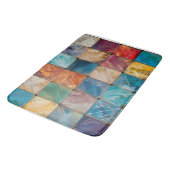 カラフル方形 バスマット (アングル)