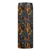 カラフル旋回抽象芸術 タンブラー (裏面)