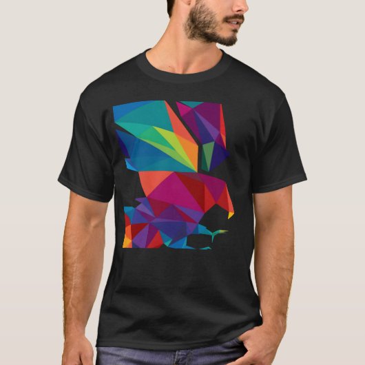 カラフル族おもしろい Tシャツ (正面)