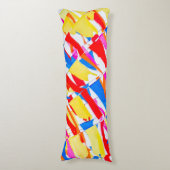 カラフル旗 ボディピロー (正面縦)