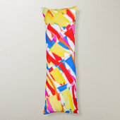カラフル旗 ボディピロー (裏面 (縦))