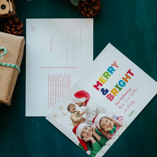 カラフル明メリーるい1枚 シーズンポストカード