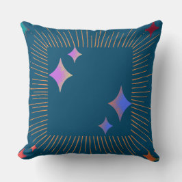 カラフル星 クッション