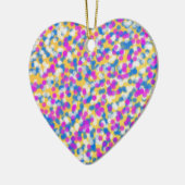 カラフル星 セラミックオーナメント (左)