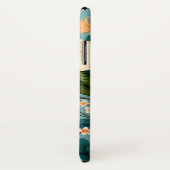 カラフル春の花かわいいおもしろい花柄 Case-Mate iPhoneケース (裏面/右)