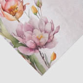 カラフル春の花ティッシュペーパー 薄葉紙 (詳細)