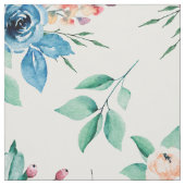 カラフル春の花パターン ファブリック (見本)