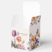 カラフル春の花優先ボックス フェイバーボックス (オープン)