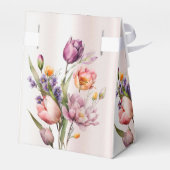 カラフル春の花優先ボックス フェイバーボックス (裏面サイド)